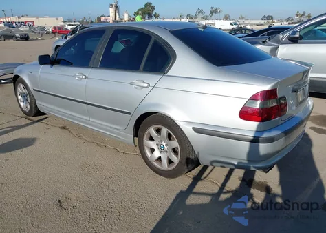 2004 BMW 325I из США, поврежденный, VIN WBAAZ33404KP84987